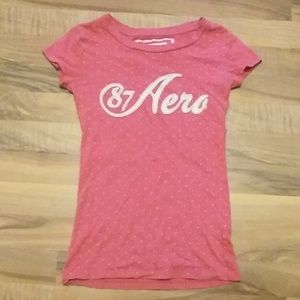Junior size XS Extra Small Aeropostale Pink Shirt